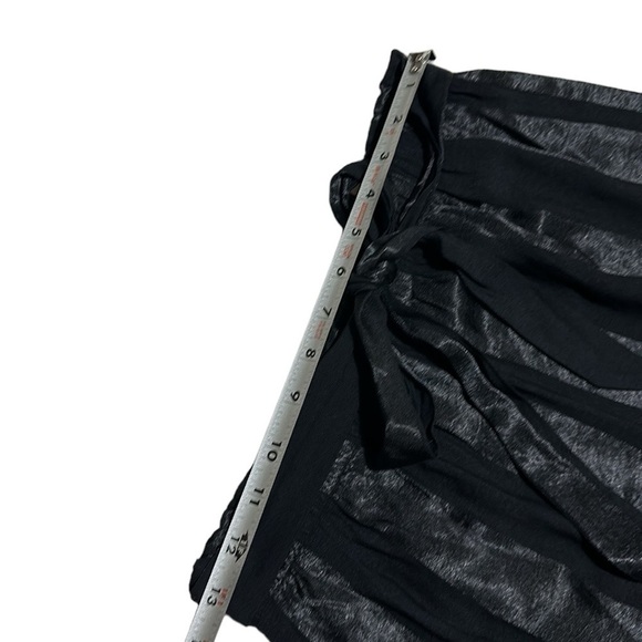 Victoria's Secret Satin Silky Wide Leg Flattering Lounge Black Pants Size Small - Picture 14 of 16